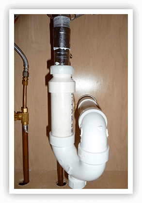 correct plumbing trap installation